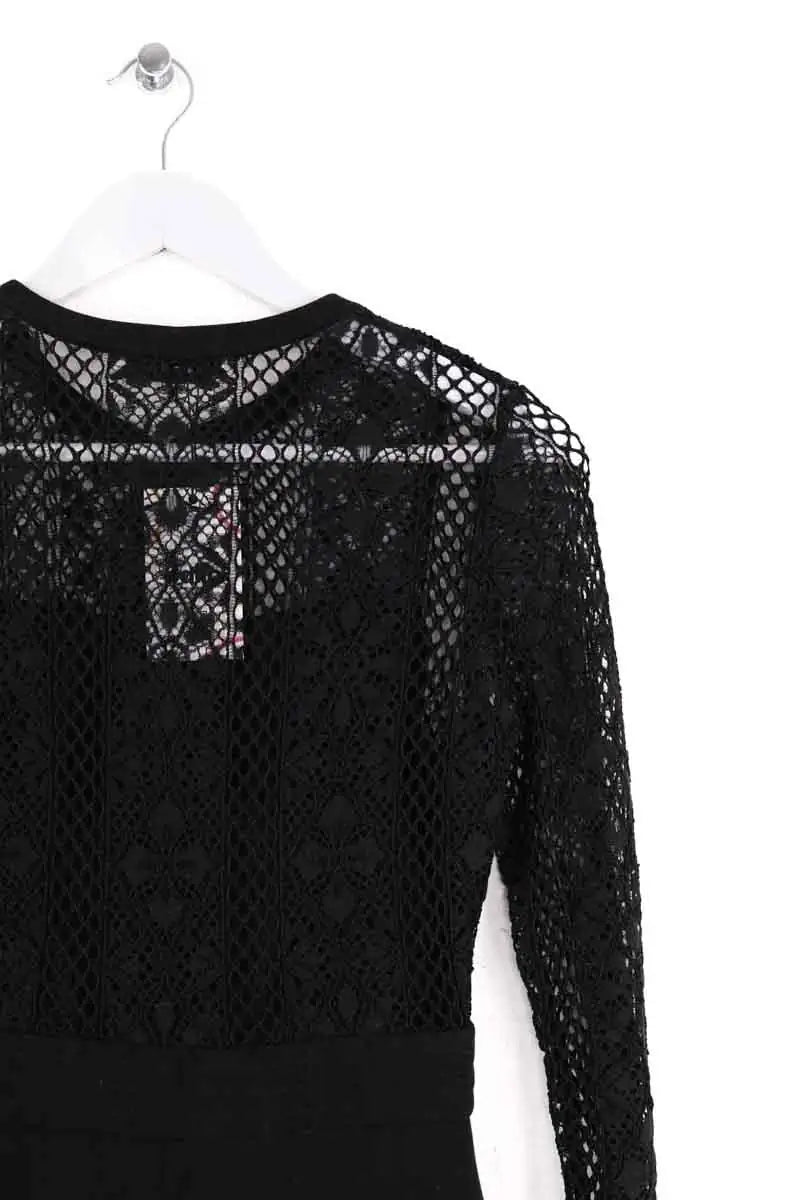 Robe Sandro Noir en Synthétique