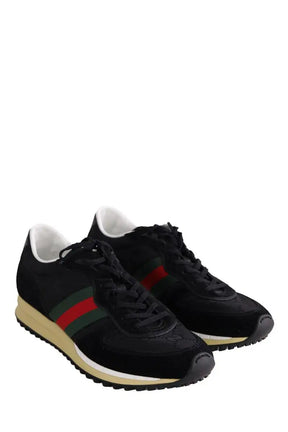 Baskets Gucci Noir en Tissu
