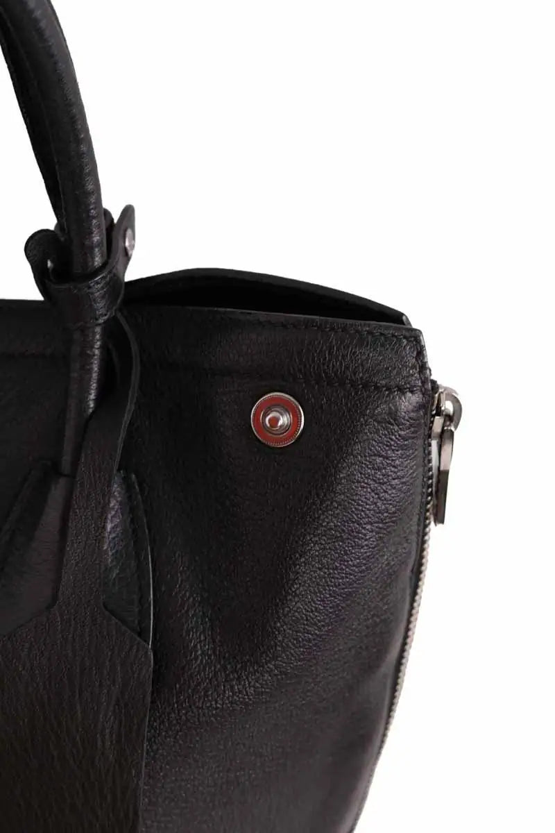 Cabas Prada Noir en Cuir