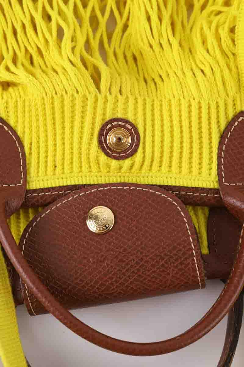 Sac à main Longchamp  Jaune