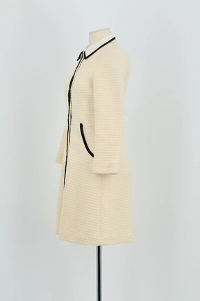 Mi-longueur Maje  Beige