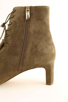 Boots LK Bennett Betty Kaki en Daim