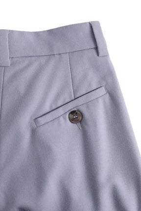 Pantalon large Momoni Gris en Laine