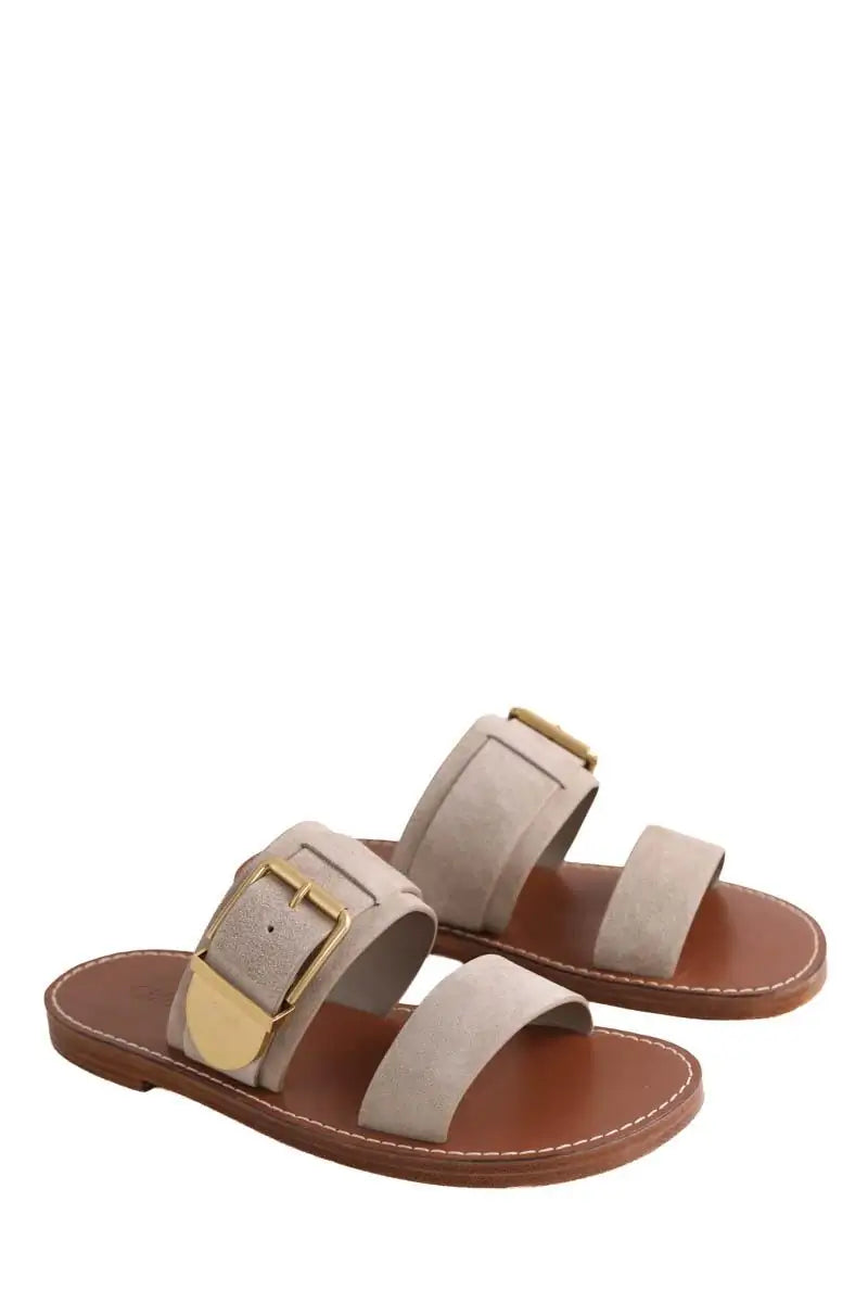 Sandales Chloé Gris en Daim