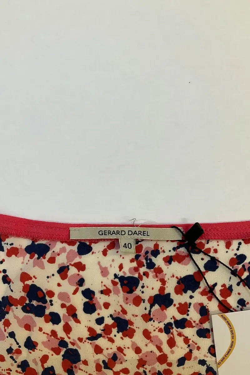 Top sans manche Gerard Darel Multicolore en Soie