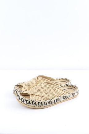 Sandales Fendi  Beige