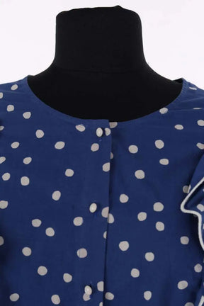 Blouse Sézane Bleu en Coton