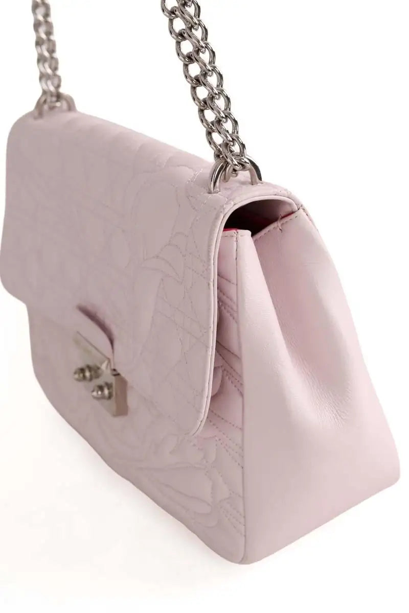 Sac à bandoulière Dior Miss Dior Rose en Cuir