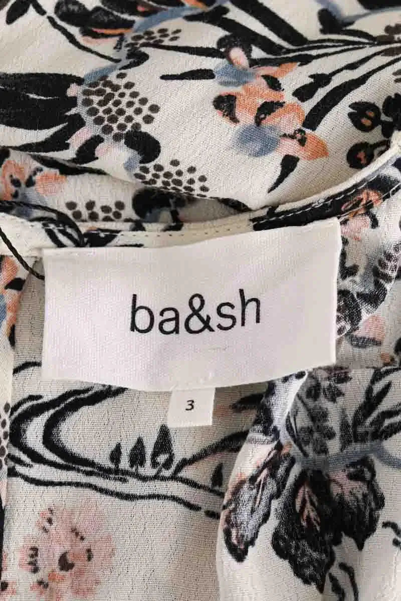 Robe Ba&Sh Ecru en Synthétique