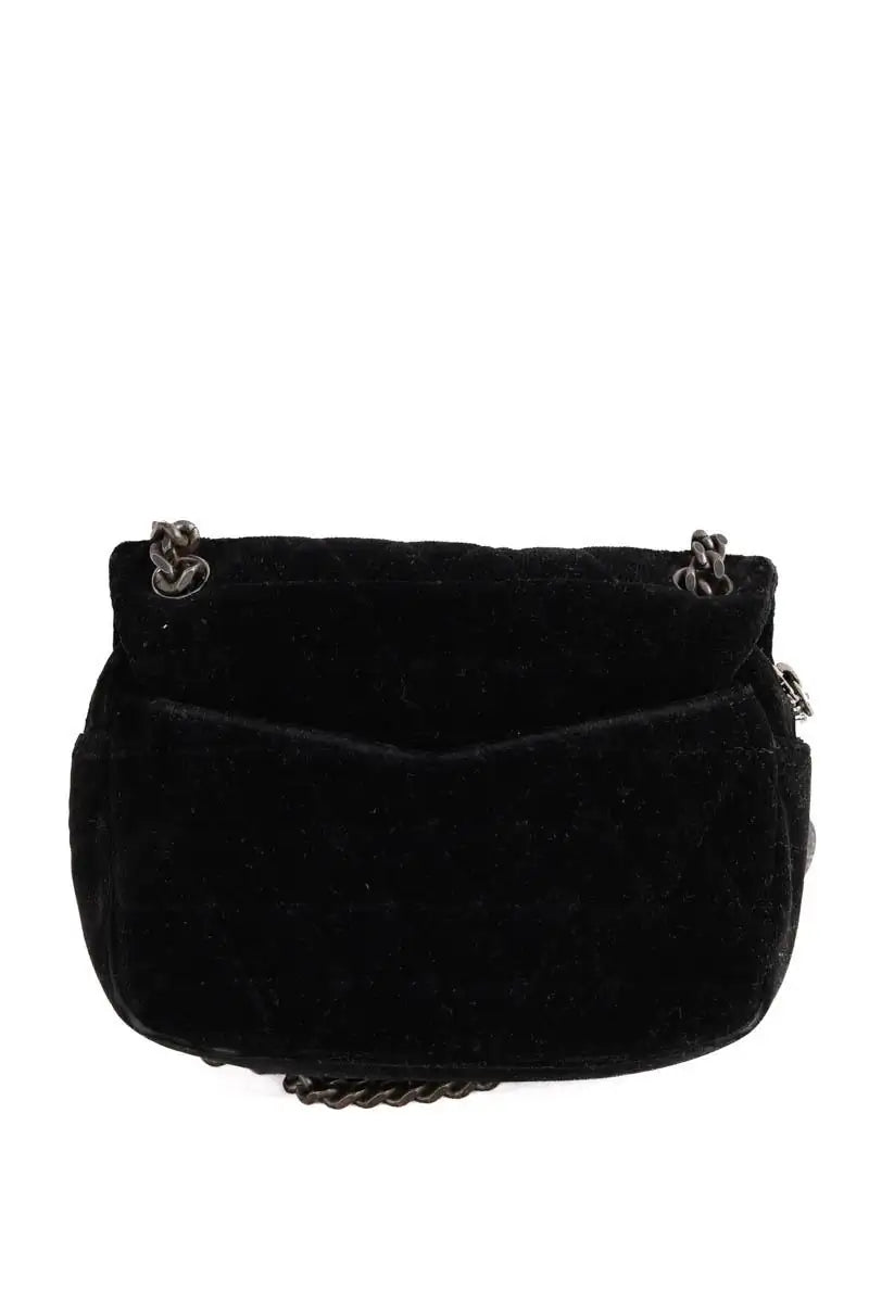 Sac à bandoulière The Kooples Noir en Velours