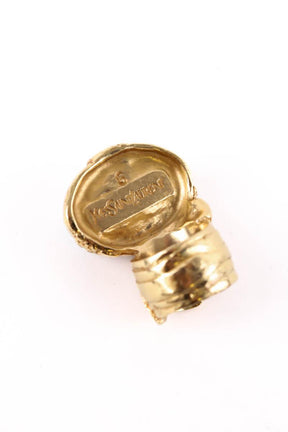 Bague Saint Laurent  Doré