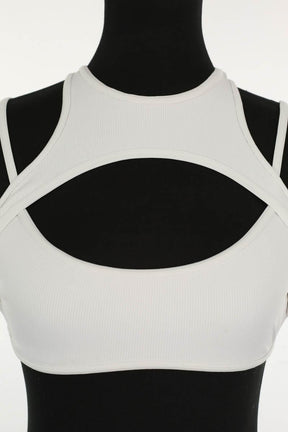 Tops sans manche Andreadamo  Blanc