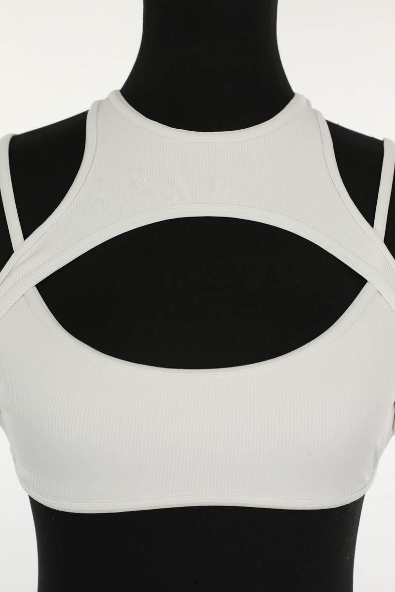 Tops sans manche Andreadamo  Blanc