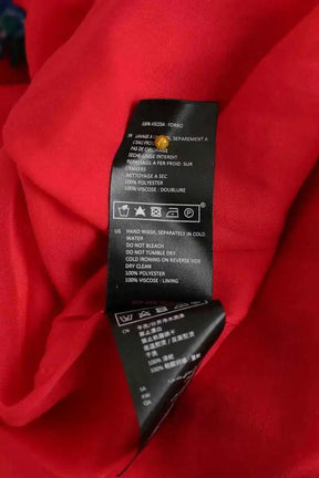 Robe Bash Rouge en Viscose