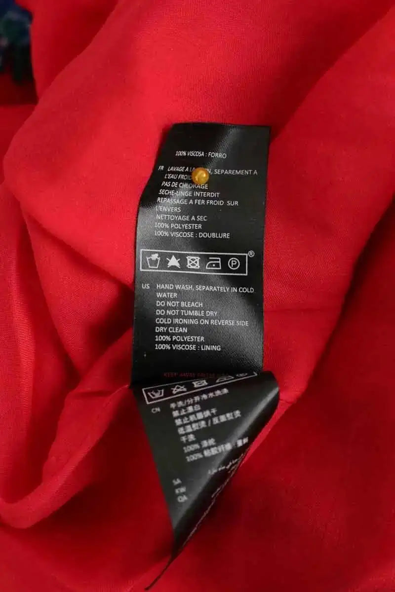 Robe Bash Rouge en Viscose