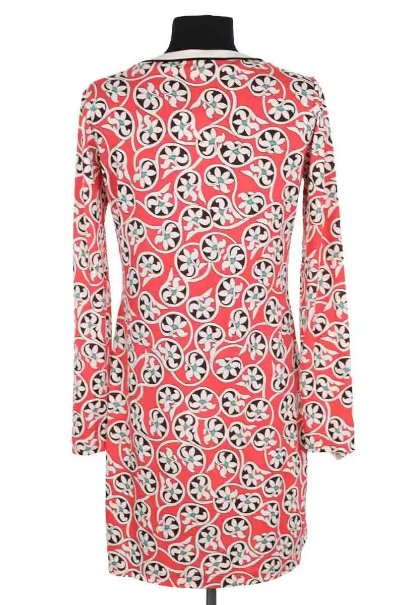 Robe Dries Van Noten Rose en Viscose