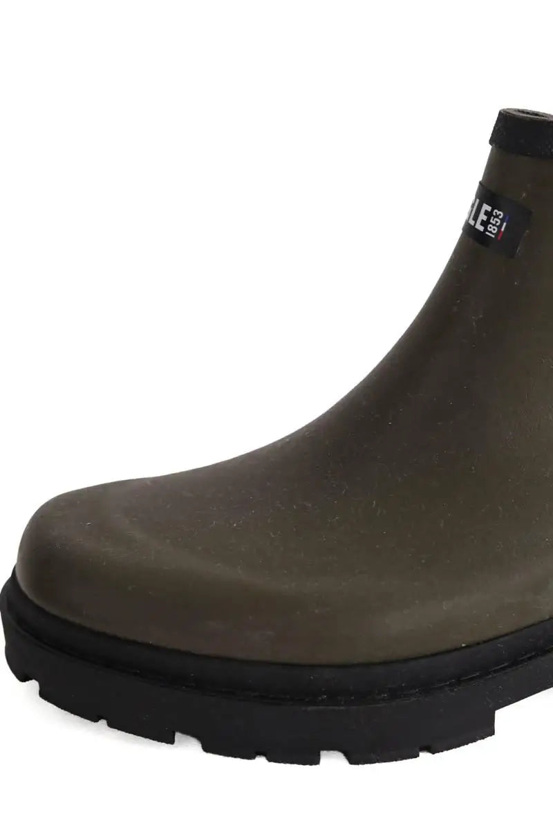 Bottes Aigle Kaki en Tissu