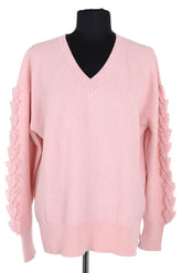 Pull Barrie Rose en Cachemire, taille XS - Seconde Main