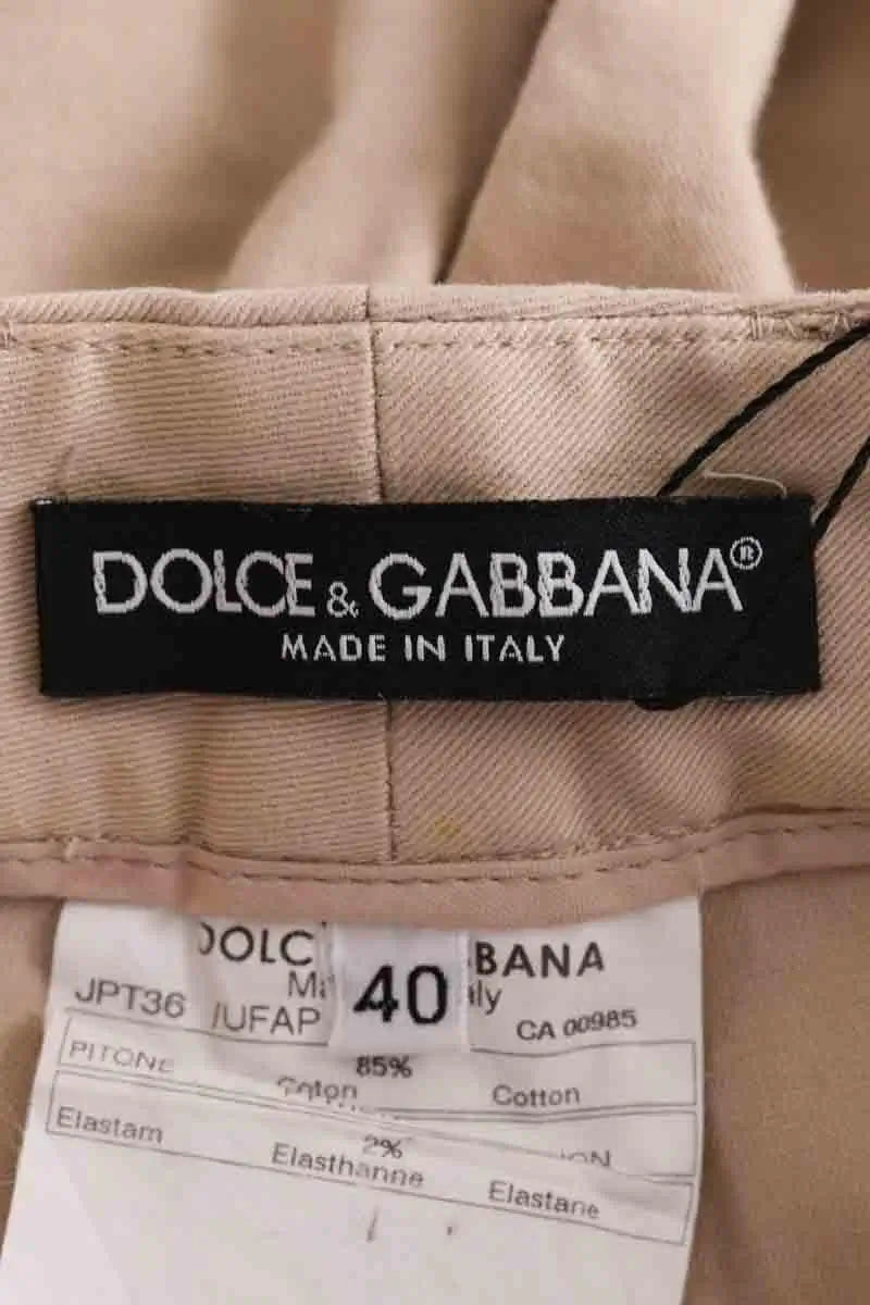 Bermuda Dolce & Gabbana Beige en Coton