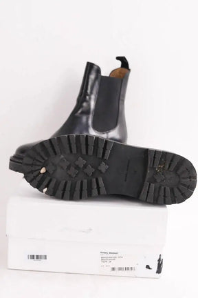 Bottes de motard Isabel Marant Noir en Cuir