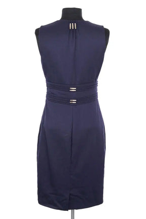 Robe Versace Bleu en Synthétique