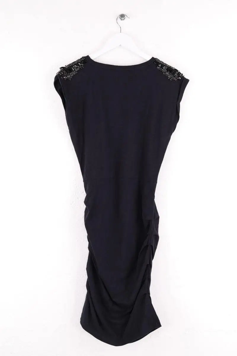 Robe Maje Noir en Coton
