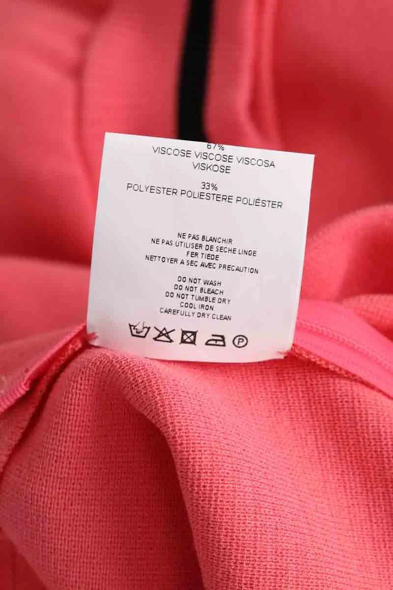 Combishort Longchamp Rose en Viscose