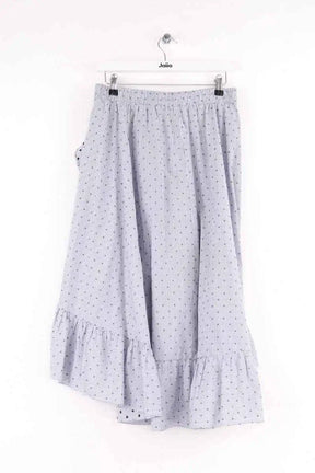 Jupe Maje Bleu en Coton