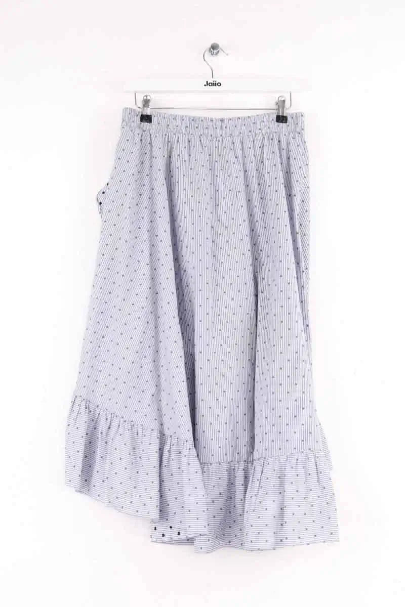 Jupe Maje Bleu en Coton