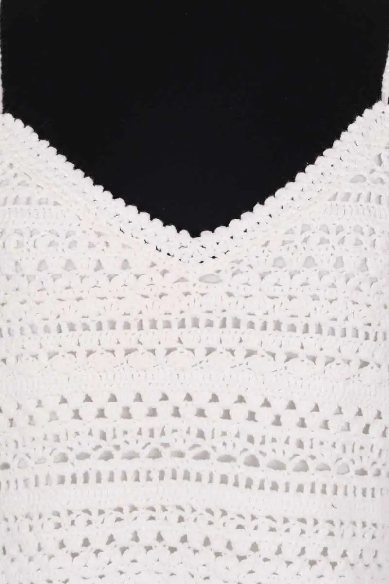 Robe Sézane Blanc en Coton