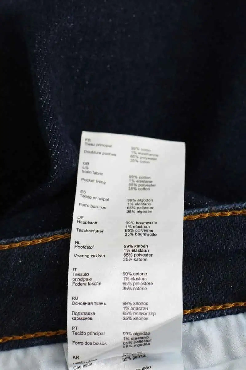 Jean droit Claudie Pierlot  Bleu