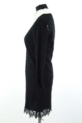 Mi-longueur Sandro  Noir