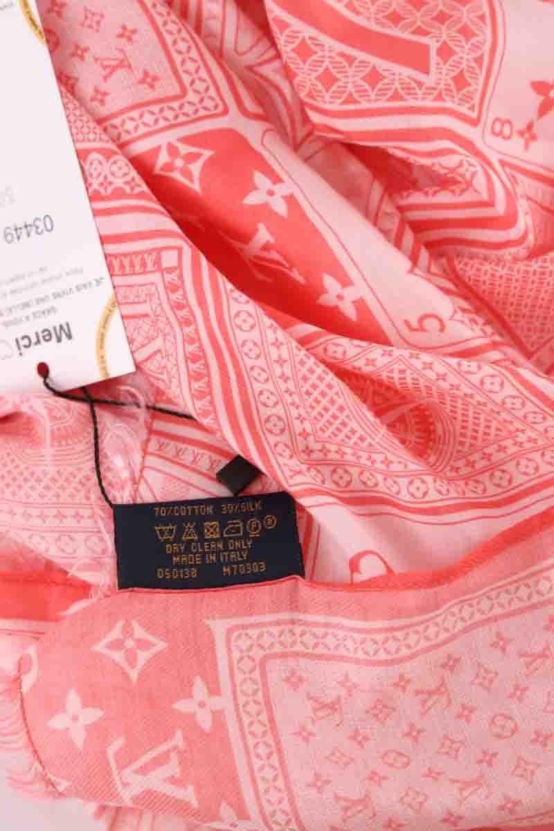 Foulard Louis Vuitton  Rose