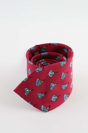 Cravate Hermès  Bordeaux