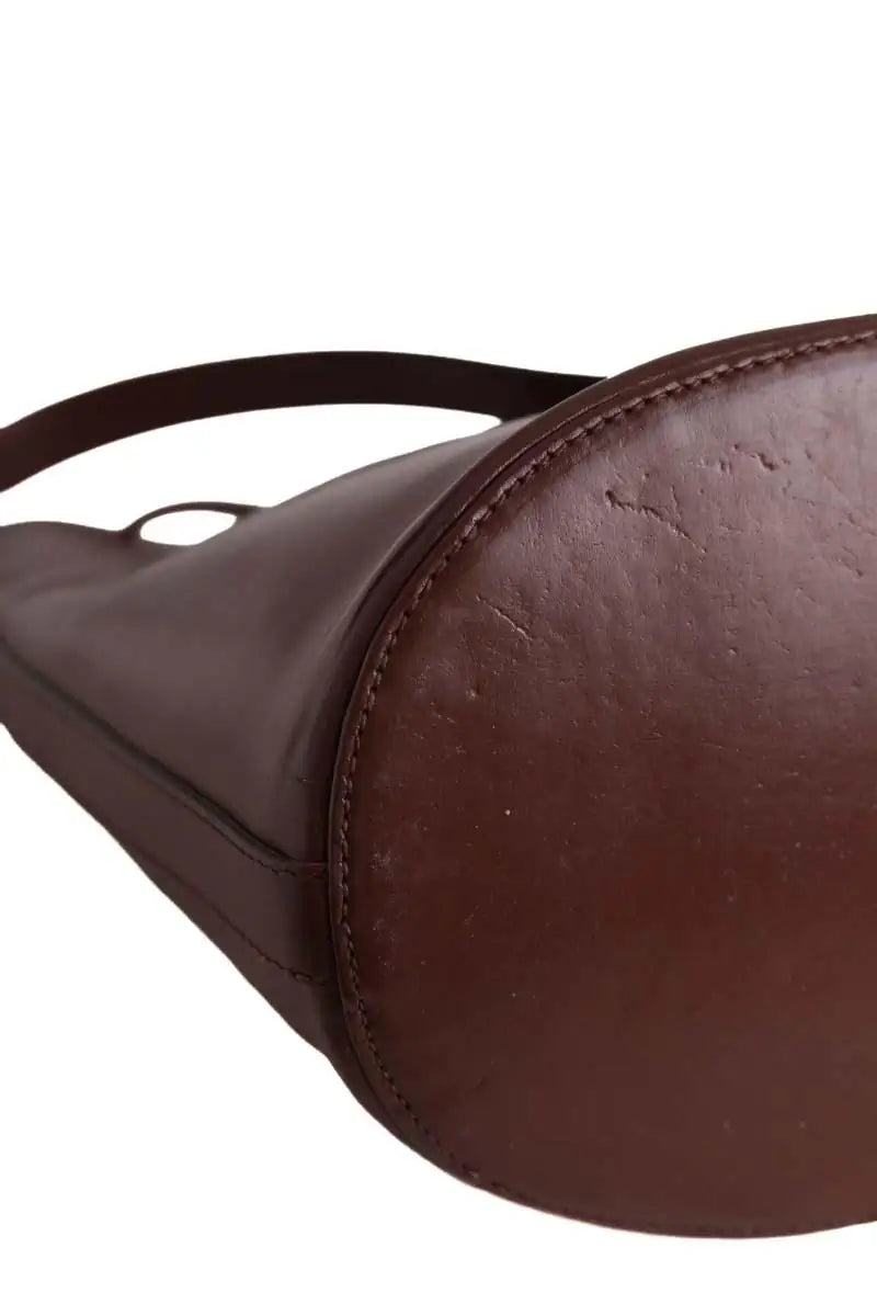 Sac porté épaule Sézane Marron en Cuir