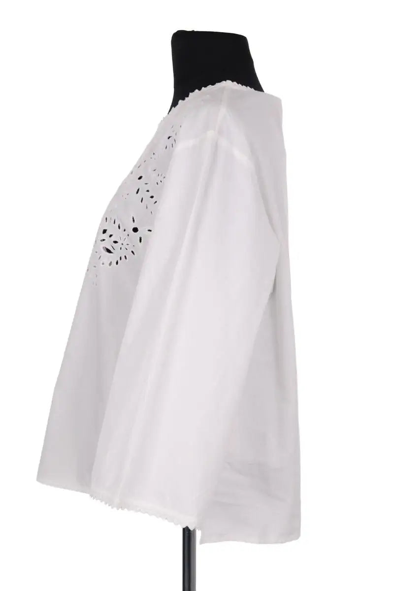 Blouse avec broderies  Zadig & Voltaire Blanc en Coton