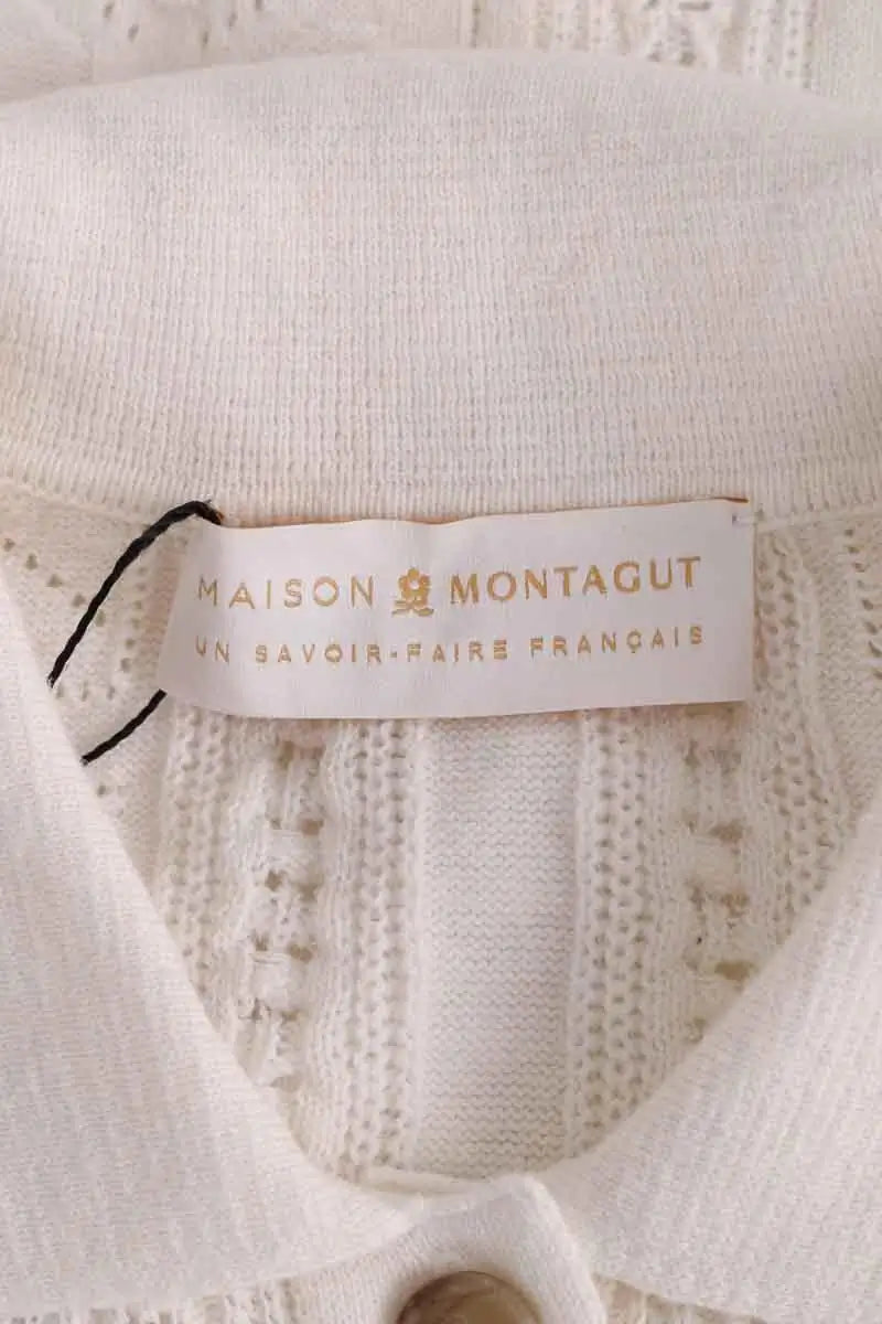 Chemise Maison Montagut Ecru en Coton