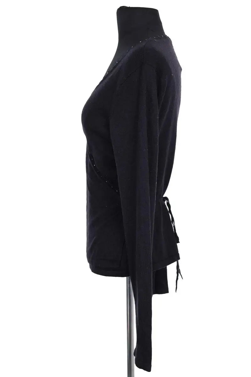 Cardigan Tara Jarmon Noir en Soie