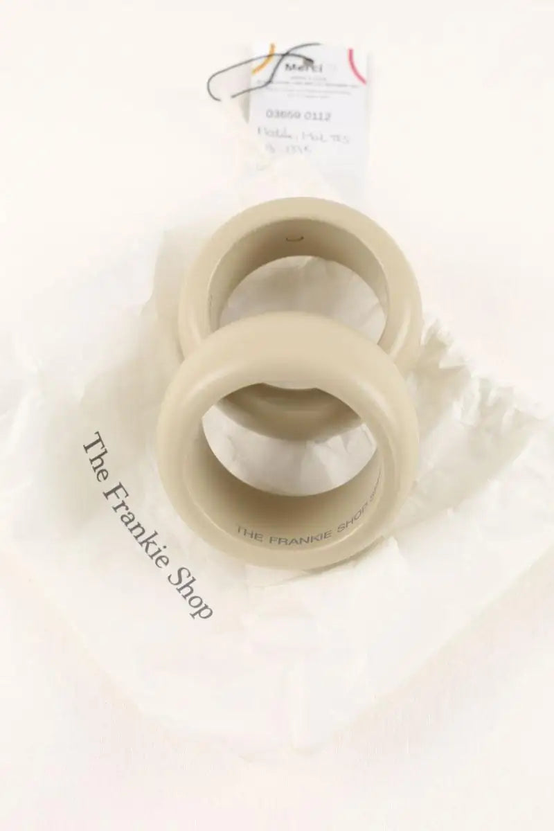 Lot de 2 bracelets The Frankie Shop  Beige