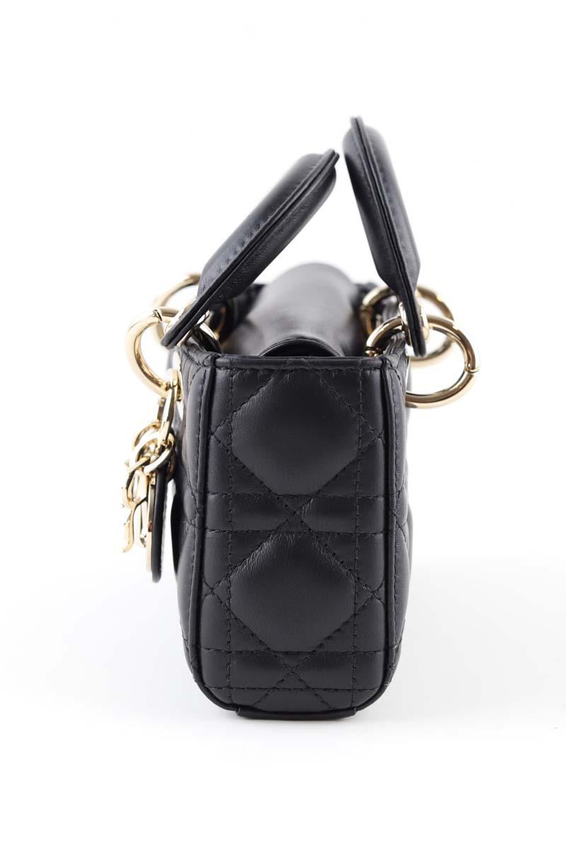 Mini sacs Dior Lady D-Joy Noir