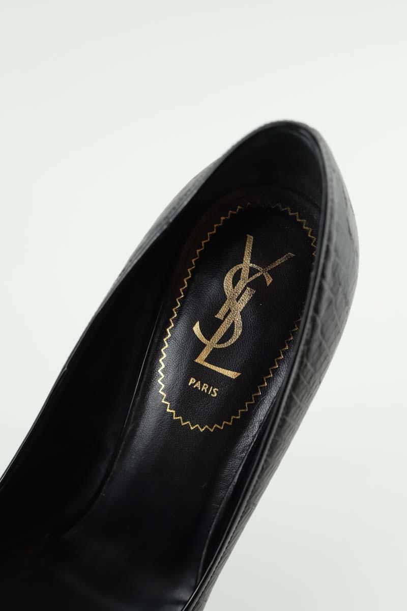 Talons Saint Laurent  Noir