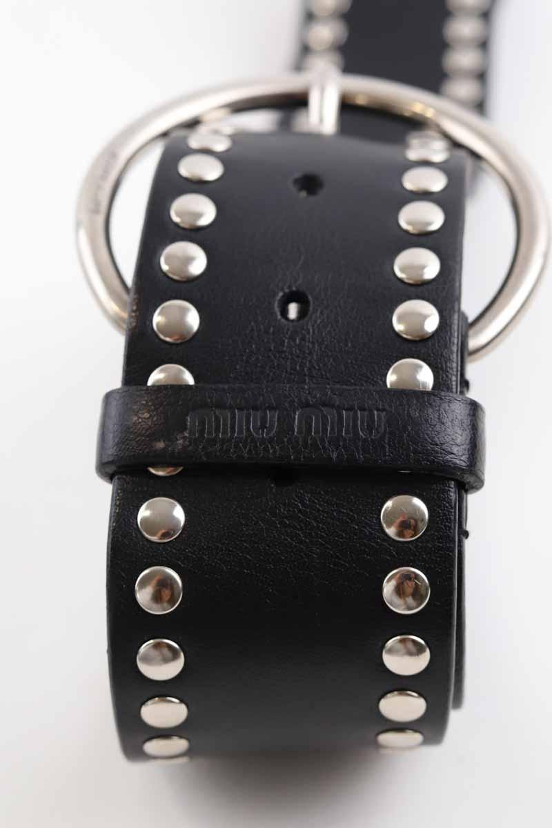 Ceinture Miu Miu  Noir