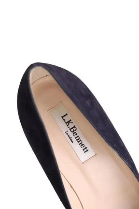 Talons LK Bennett Floret Marine en Daim