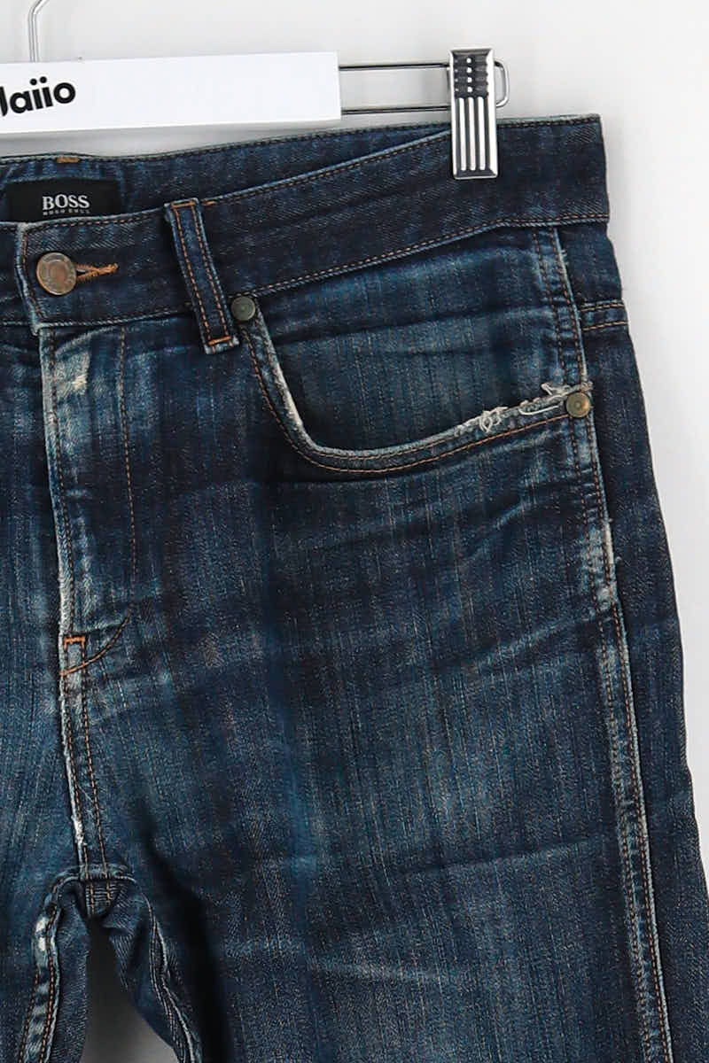 Jean droit Hugo Boss  Bleu