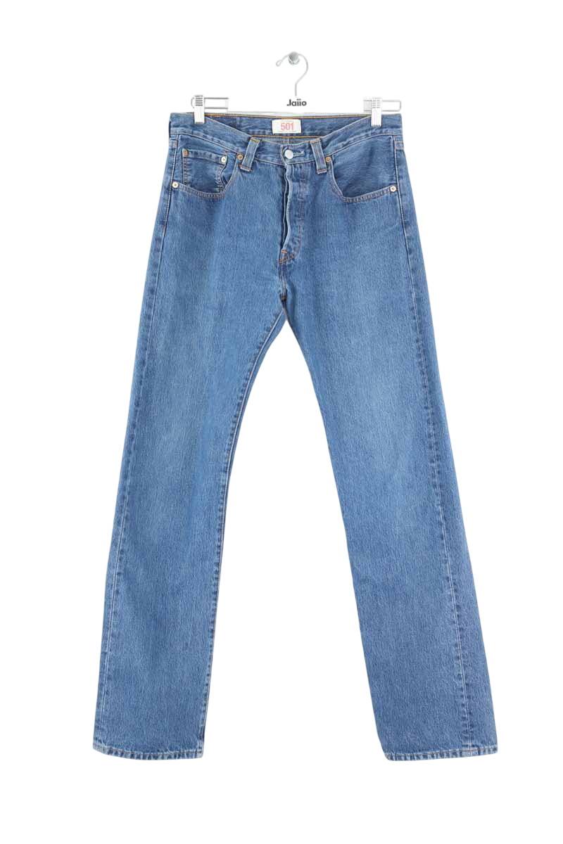 Jean droit Levi's 501 Bleu