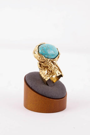 Bague Saint Laurent  Doré