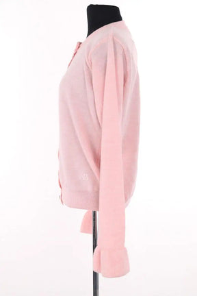 Cardigan Balzac Rose en Laine