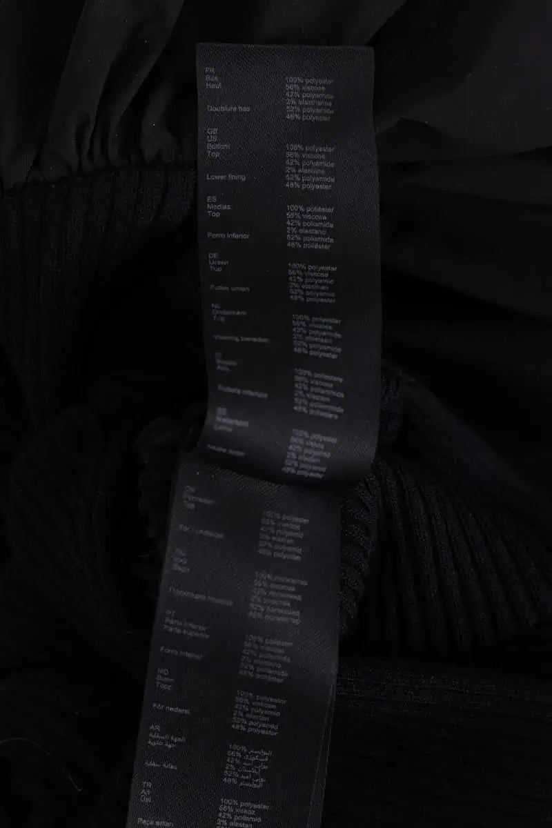 Robe Maje Noir en Synthétique
