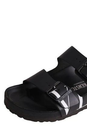 Sandales Valentino Valentino x Birkenstock Noir en Cuir