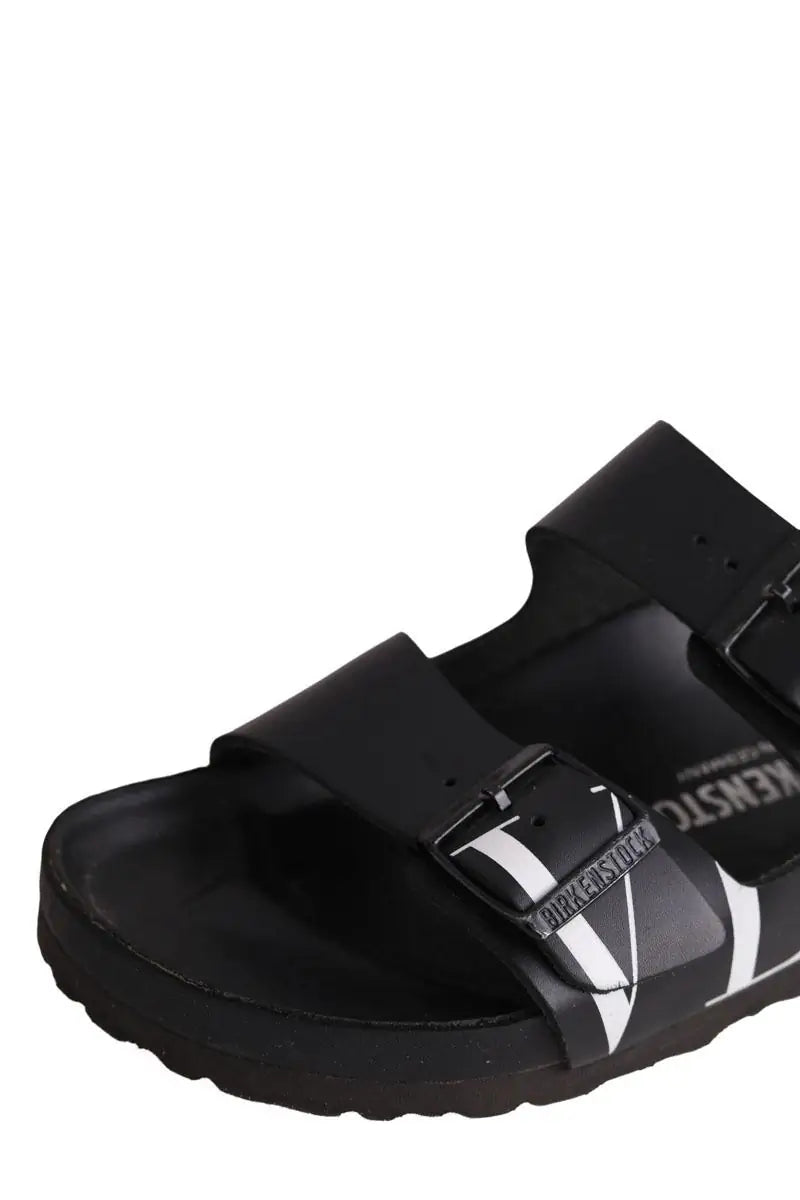 Sandales Valentino Valentino x Birkenstock Noir en Cuir
